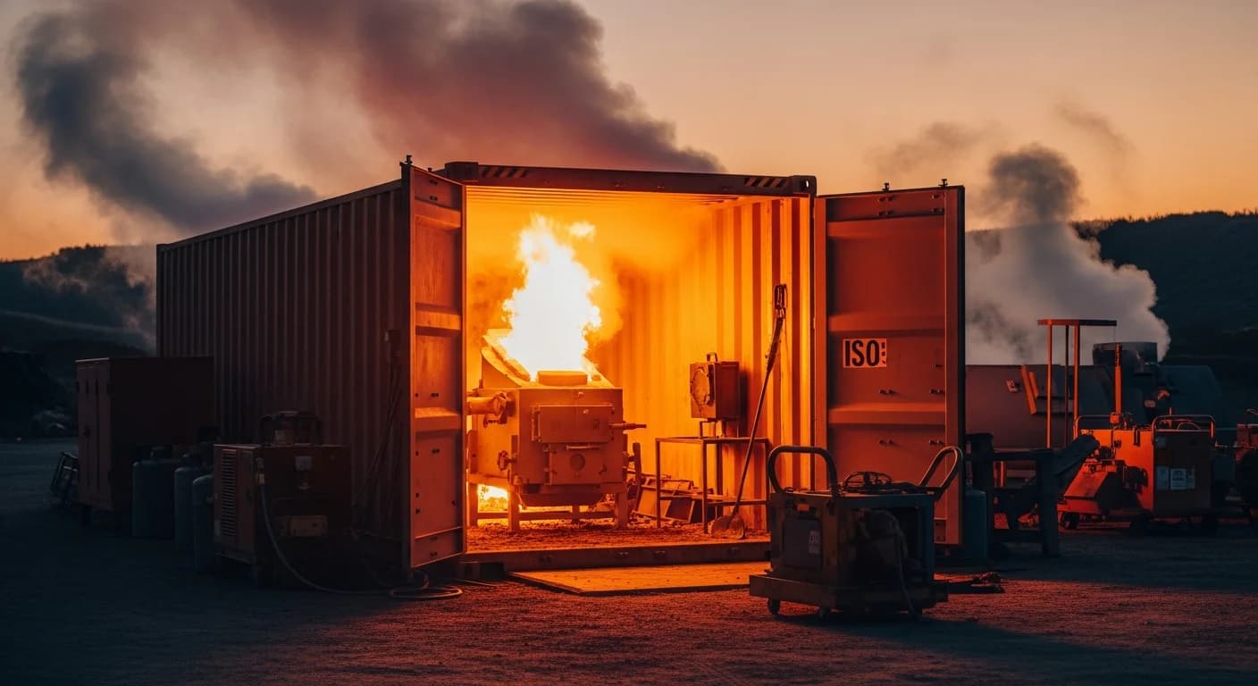 Mobile & modulare Hochtemperaturanlagen