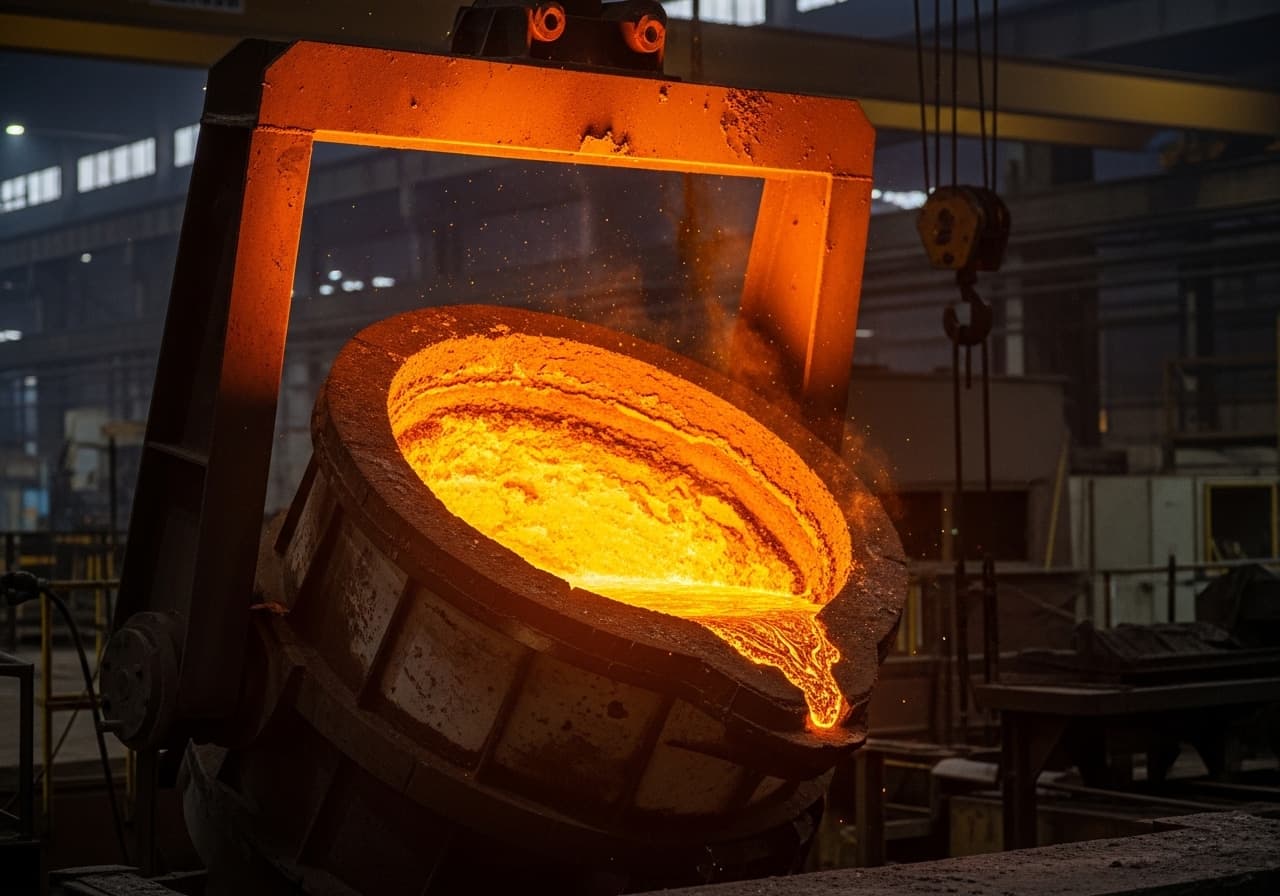 Aluminium-Schmelzofen