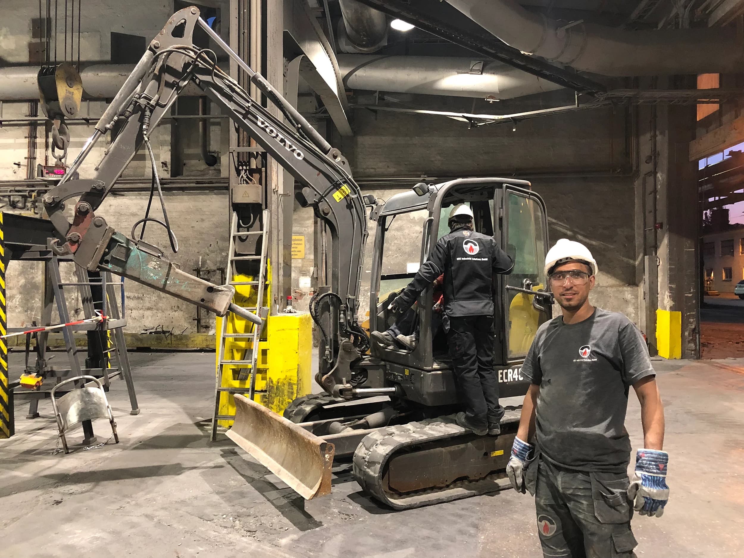 Maschineller Ausbruch einer Altauskleidung